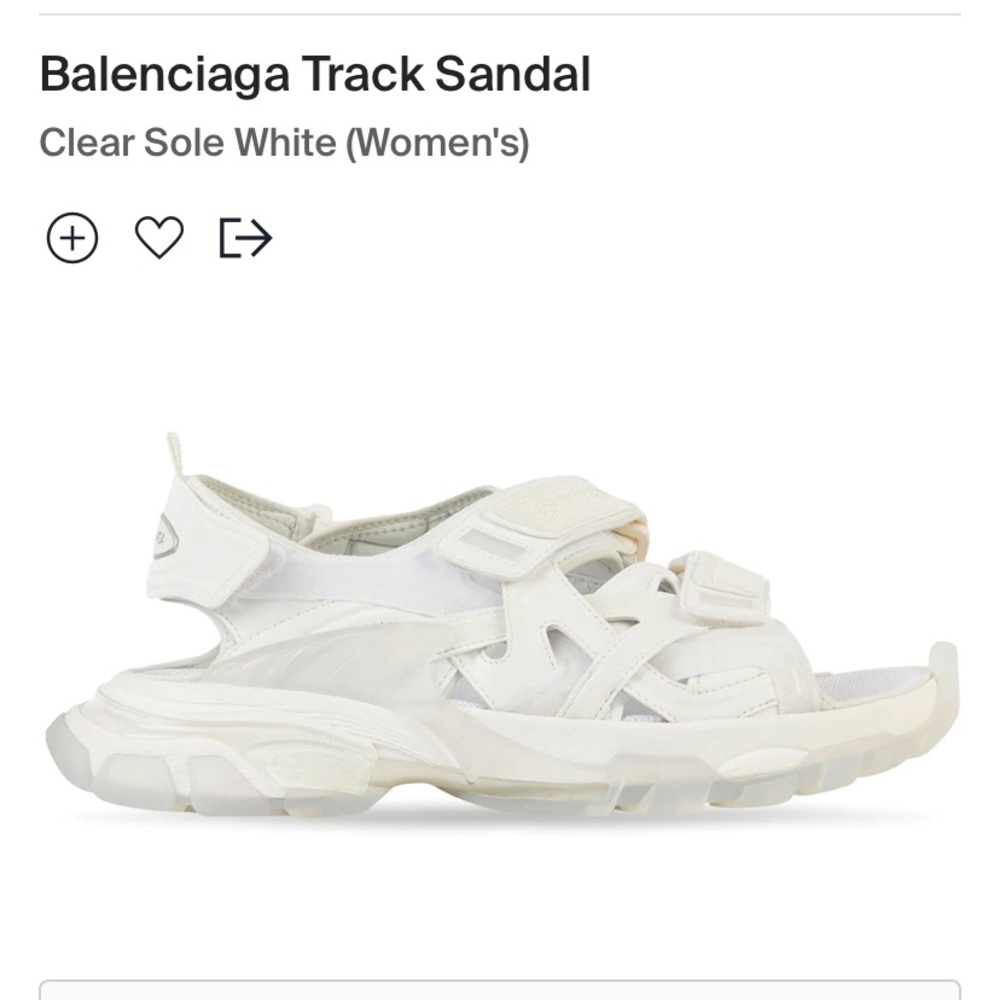 Balenciaga Track Sandal